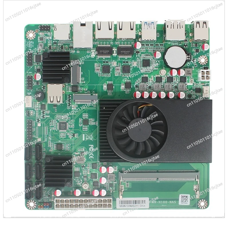 

For N150/N100 Industrial Control NAS Motherboard Itx3 Network 2.5G/10G Rate Storage Server Main Control Board