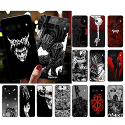Berserk Guts Phone Case For Google Pixel 10 9 Pro XL 9A 8 7 6 Pro Pixel 8A 7A 6A Pixel 8 7 6 5