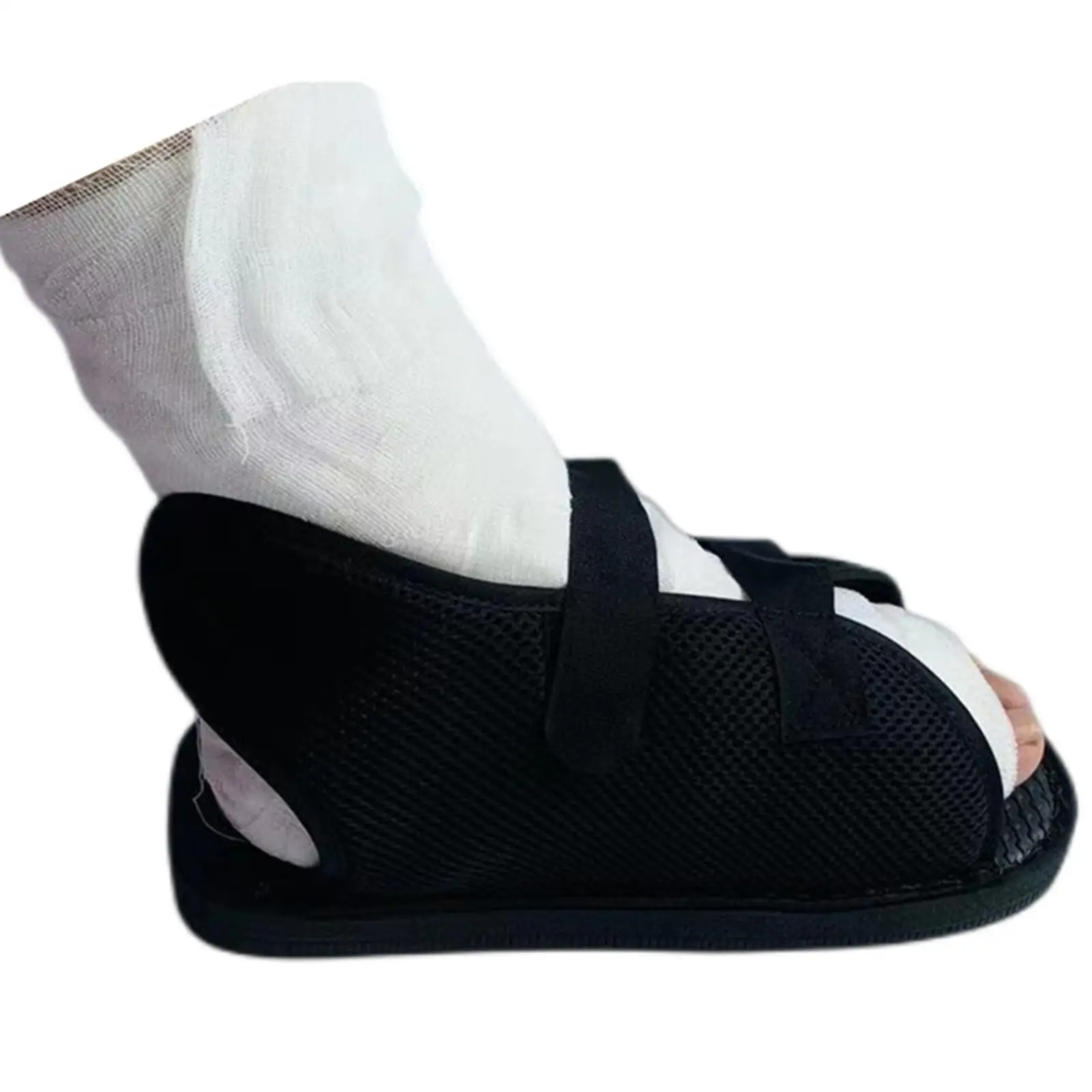 Post OP Shoe Foot Cast Orthopedic Fracture Support Protection Post Boot Shoe Foot Fracture Support Open Toe Plaster Cast Shoe