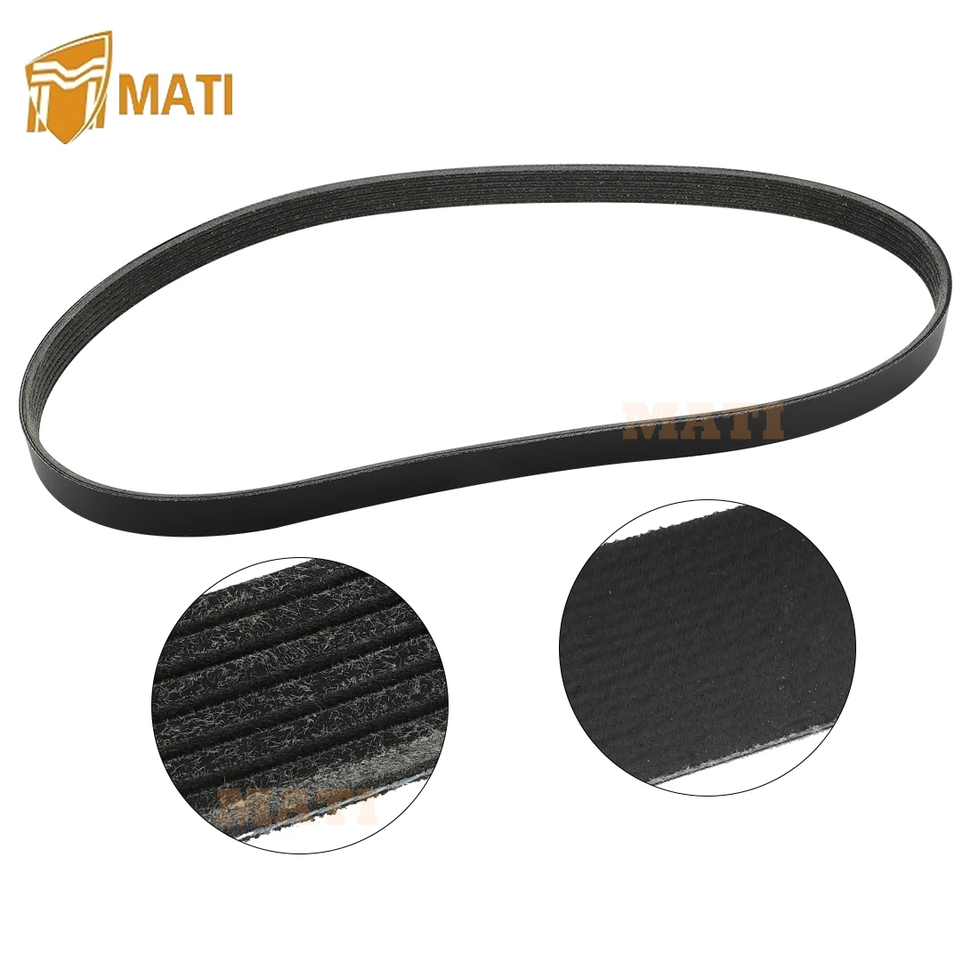 

MATI HVAC Drive Belt for Polaris Ranger 1000 XP/Crew-XP Northstar 2017-2021 5415804 Warranty 1 year