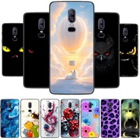 For Oneplus 6 6T Case Silicone Soft TPU Phone Cover For One plus 6T 6 Case Bumper Oneplus6 1+6 6t Capa Funda Black Protect Shell