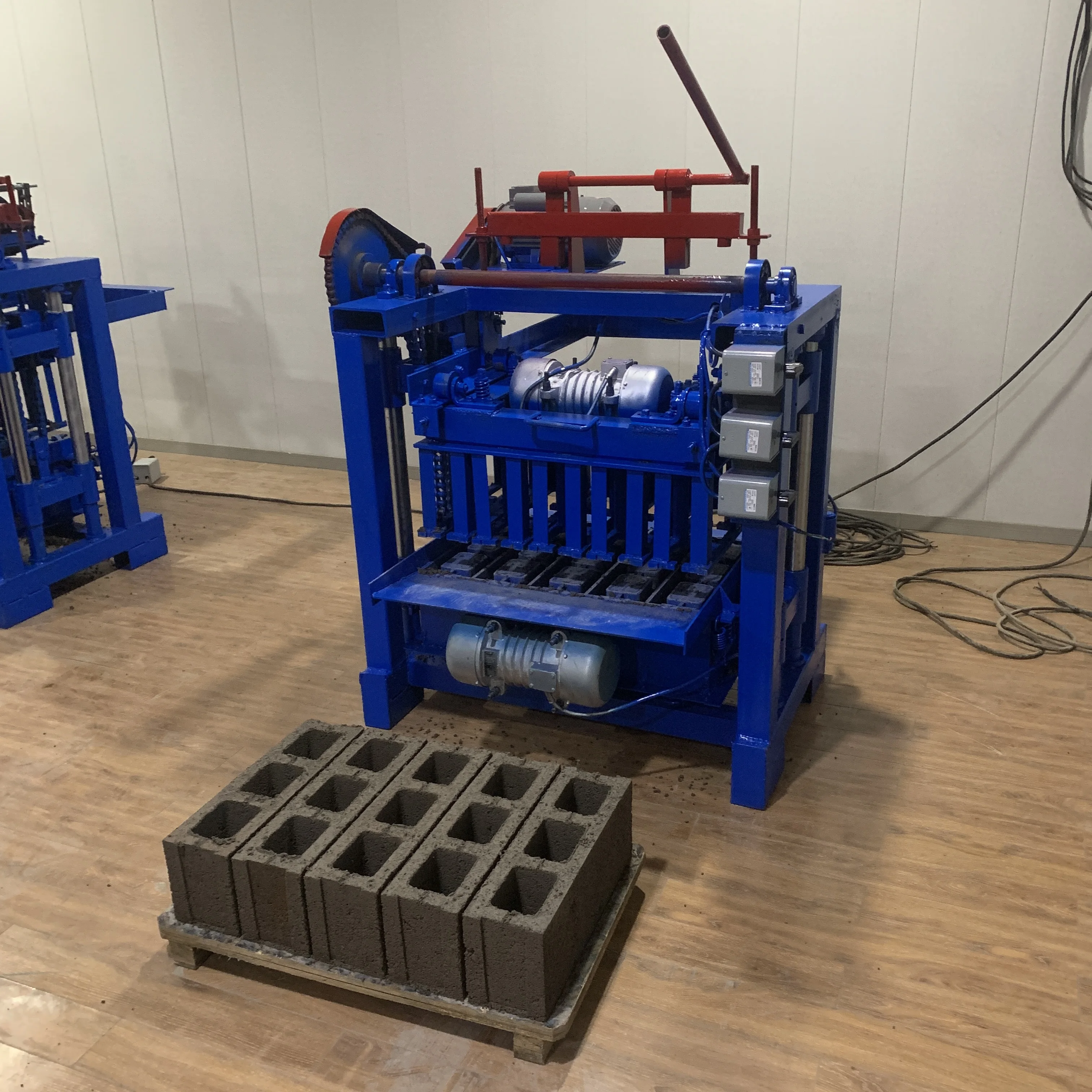 Brick price brick making machine cement concrete interlocking block brick making machine