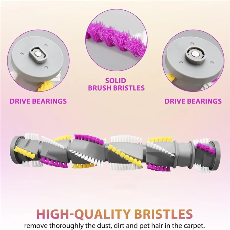 8PCS แปรงเข็มขัดตัวกรอง Forbissell Cleanview หมุนสัตว์เลี้ยง 2252 2254 2486 2253 2254 2258 3197 เครื่องดูดฝุ่น Part-A77G