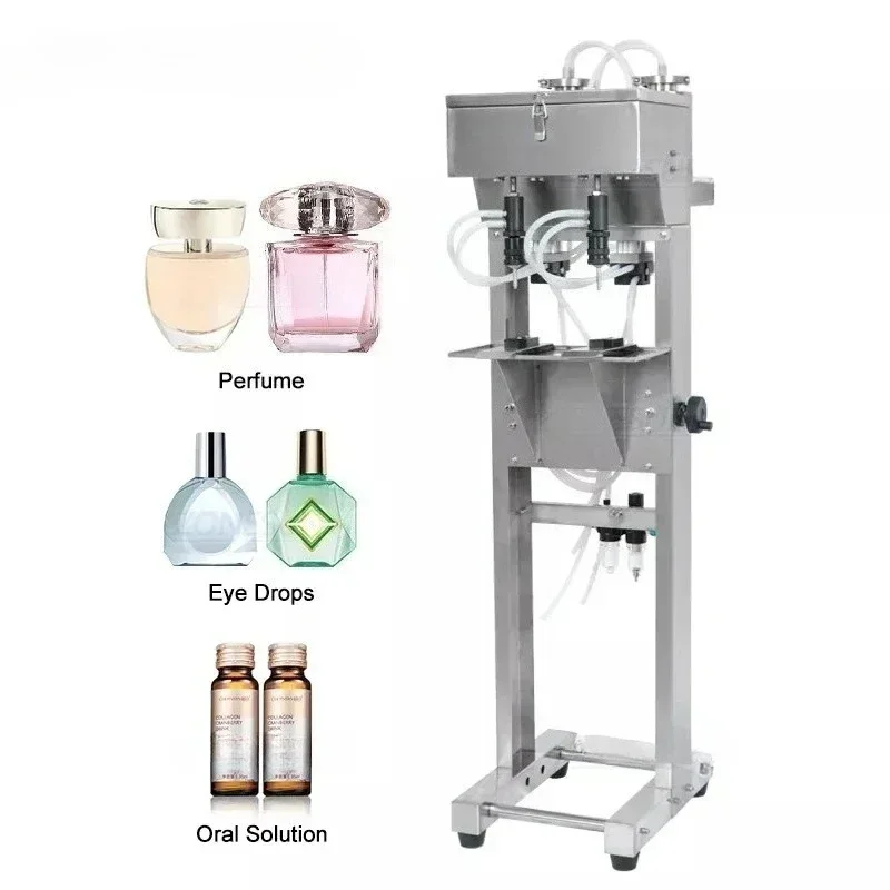 

Liquid Perfume Fragrance Vacuum Filling Machine Pneumatic Bottle Filler Filling Equipment