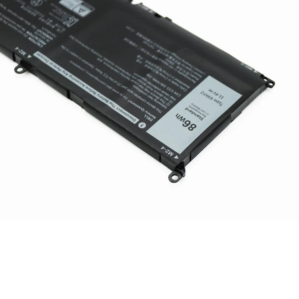 Imagem -03 - Brand Novidades Original 69kf2 11.4v 86wh Bateria do Portátil para Dell Alienware M15 M17 r3 P45e 2023 Xps 15 9500 G15 5510 5511 5520