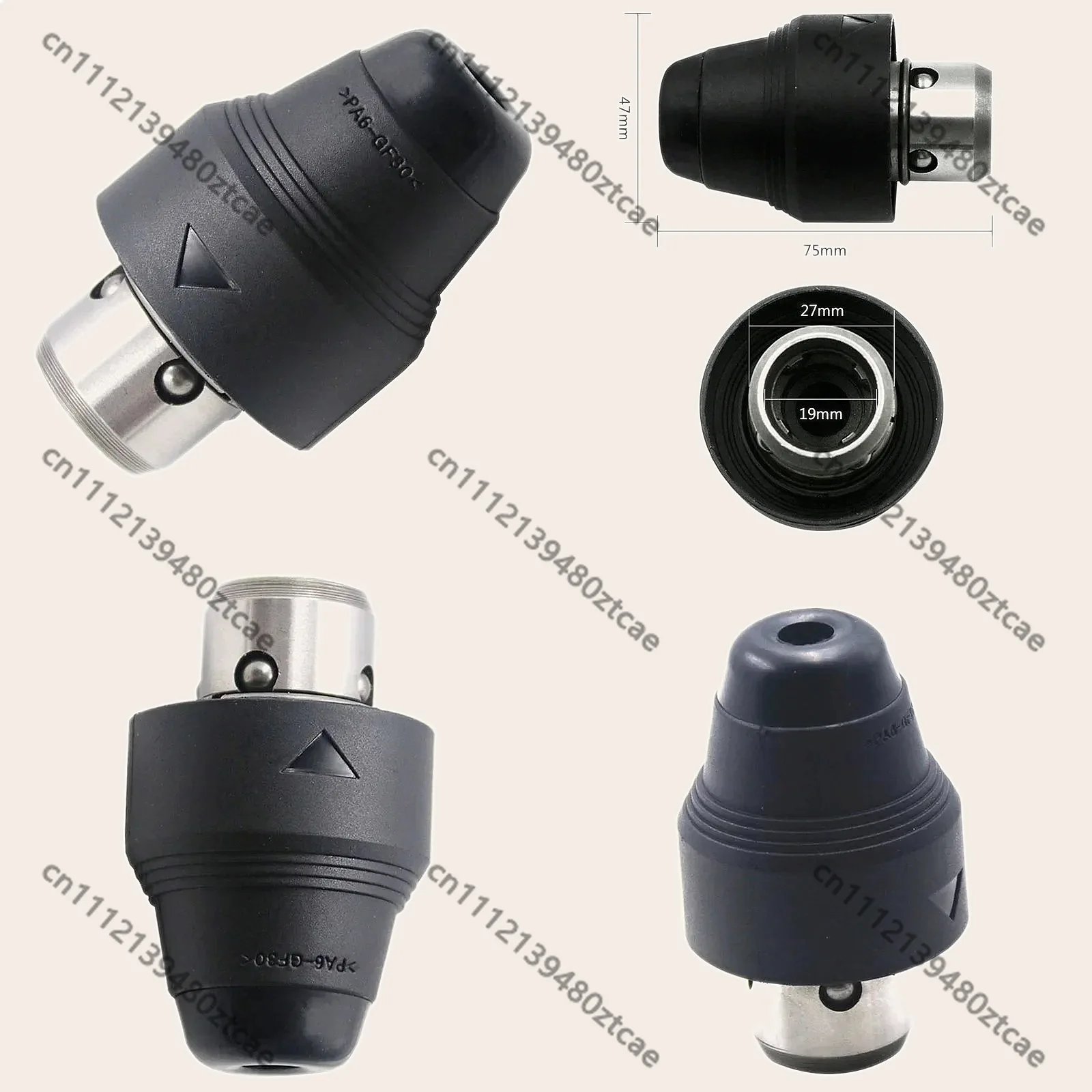 SDS Plus Adapter Chuck Converter for Bosch GBH2-26 DFR GBH3-28 GBH4-32 DFR Rotary Hammer Drill