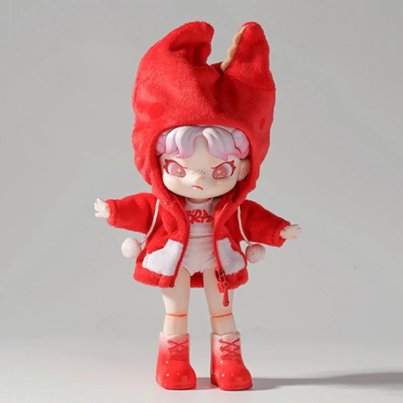 Dora Spicy Crayfish Bjd Anime Action Figure Guess Bag Ornament Figurines Home Decor Desktop Dolls Model Girls Gift