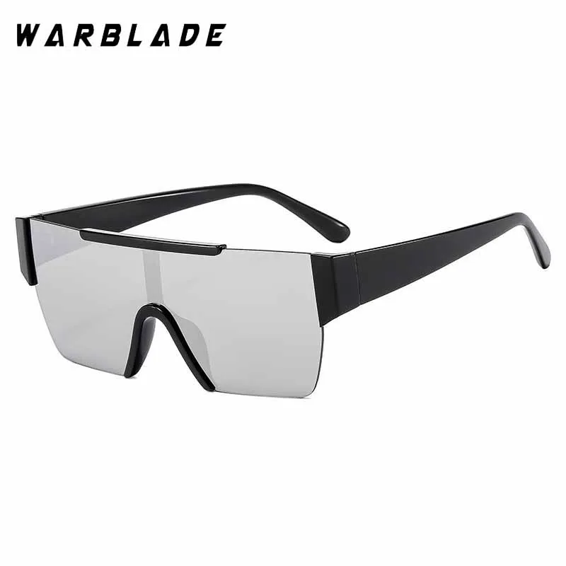 Oversized One-Piece Goggle Sunglass Women For Men Designer Sun Glasses Vintage Punk Ski Cycling Windproof Eyeglasses UV400 Очки