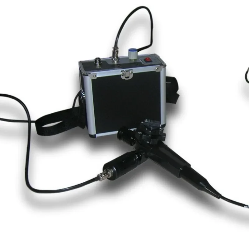 Four-way rotor fiber optic endoscope, automobile fuel tank engine, explosion-proof and anti-static endoscope
