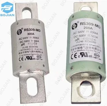 RS309-MD 35A 40A 45A 50A 60A 70A 80A 90A 100A 125A 150A 175A 200A FUSE AC DC 500V 200KA 50KA NEW ORIGINAL STOCK