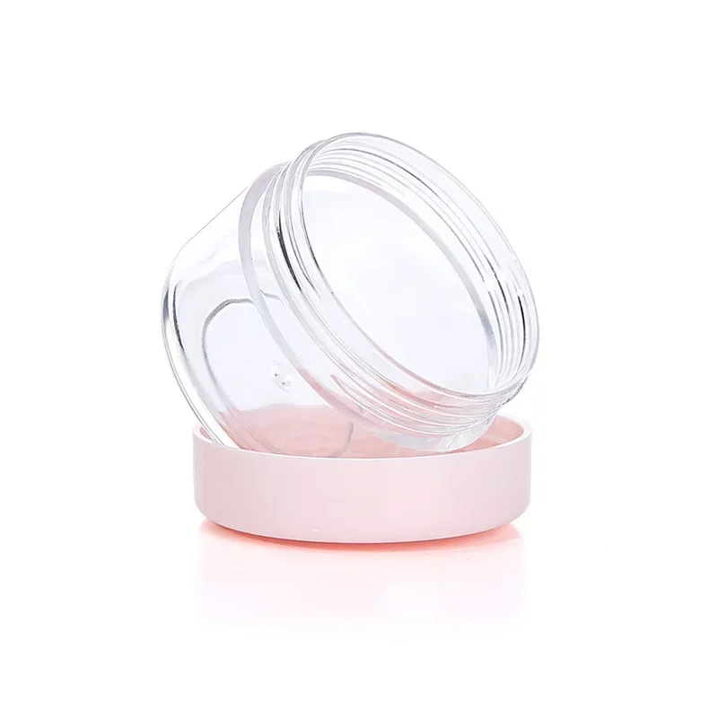 Pot de crème en plastique pour visage africain, stockage de crème cosmétique, plusieurs échantillons portables, HI rond, bouteille illable au quotidien, 5 pièces, 10g, 15g, 20g