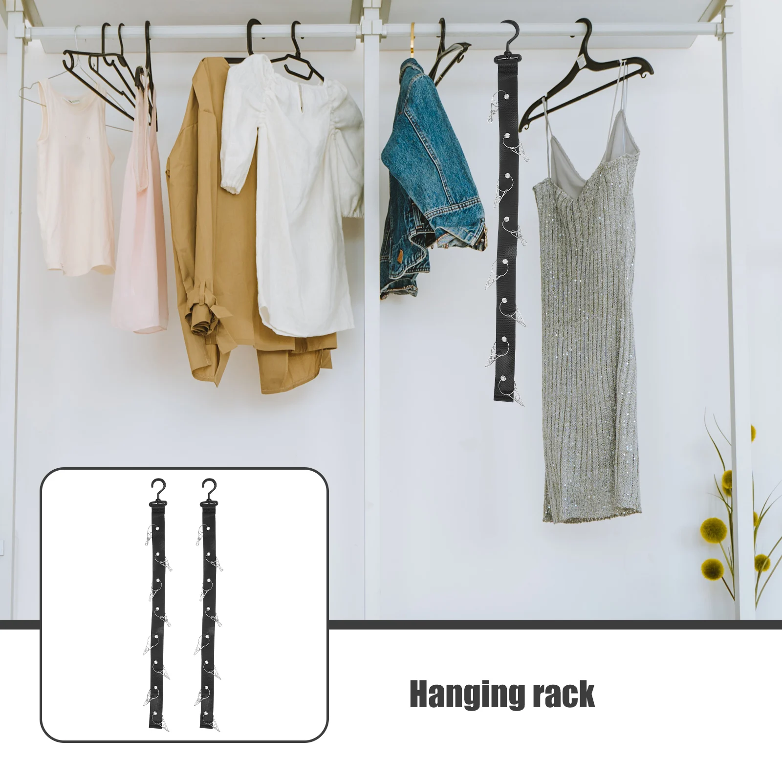 

2Pcs Hockey Drying Rack Portable Gear Organizer Hanging Straps Sports Equipment Hockey Drying Rack Portable Sports Gear,