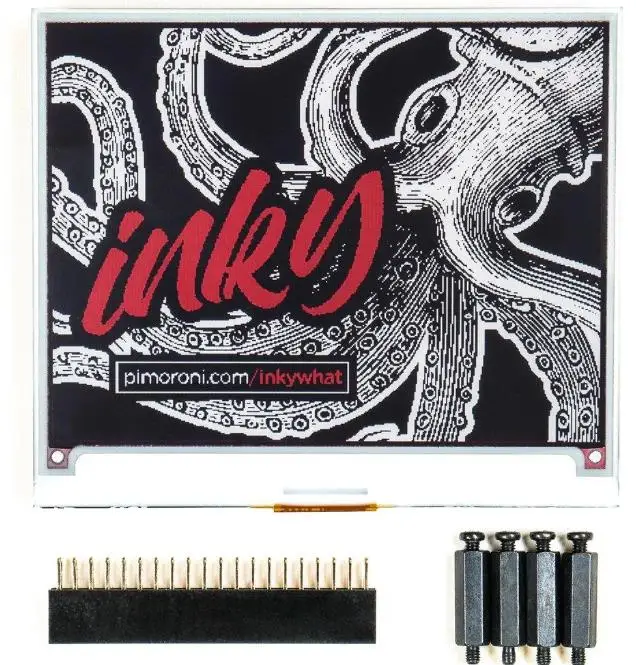 PIM408 Tools Inky wHAT - Large e-Ink Display - Red/Black/Whi