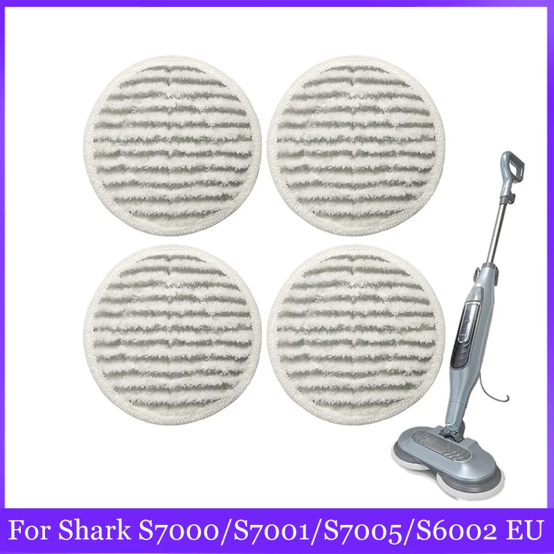 For Shark S7000 S7001 S7000AMZ S7001TGT S7201 T2 T21 U6002 Series Steam Mop Spare Parts Cleaning Mop Cloth Pads Replacement