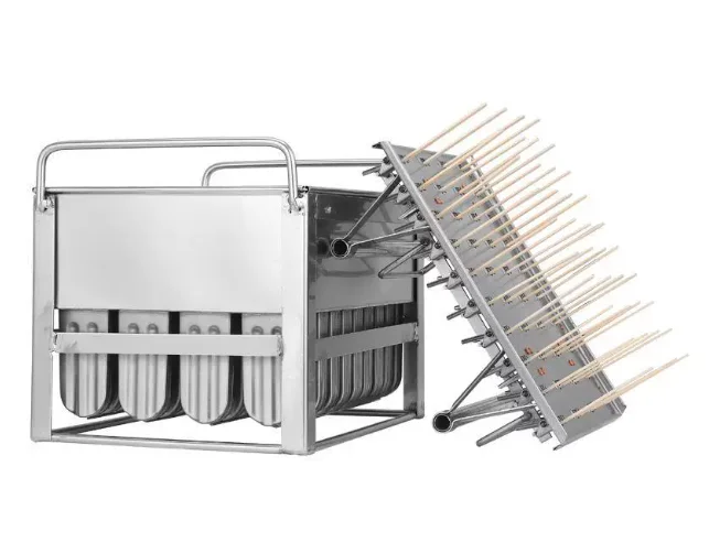 Stainless Steel Ice Lolly Popsicle Making Mold, Commercial Old‑Fashioned Ice‑Cream Mould for Cold Drink Business