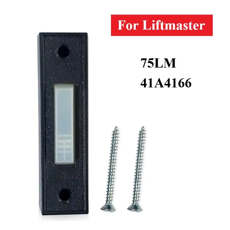 Universal Garage Door Opener Switch 41A4166 Liftmaster 75LM Wired Lighted Wall Mounted Push Button