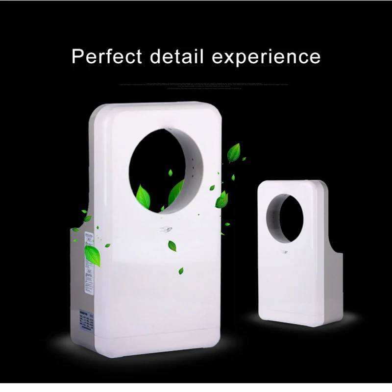 Hand washing automatic induction high speed hand dryer with annular jet type battery operated hand dryer