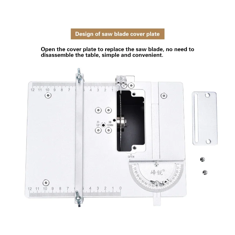 240W High-power Mini Table Saw , 3inch Bench Saws Desktop Saw, 20mm Lift For PCB Wood Home DIY Cutting Micro Lathe Saws