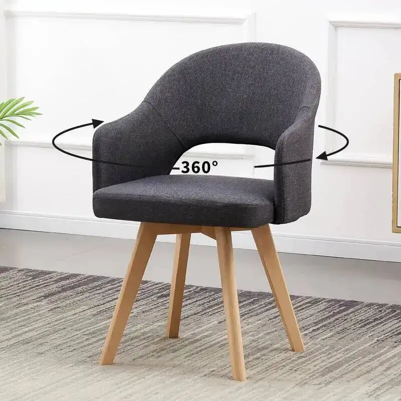 كرسي مريح لتناول الطعام عالي الجودة كرسي مدير يشكلون كرسي مسند ظهر فريد من نوعه أناقة Salle أثاث منزلي بسيط للأزياء الراقية