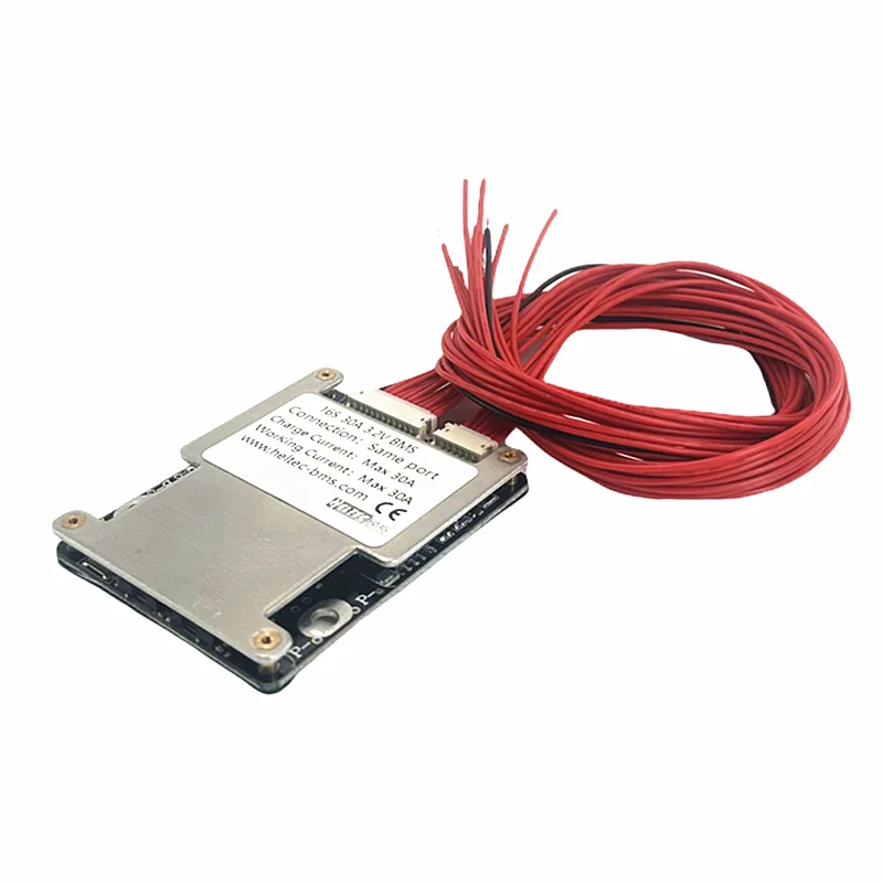 HeltecBMS-batería lifepo4 de 16s, 48v, 30A, 50A, 80A, Lipo de litio/Lifepo4, bms, 48v, 13S, 60V, Sistema de Gestión de baterías