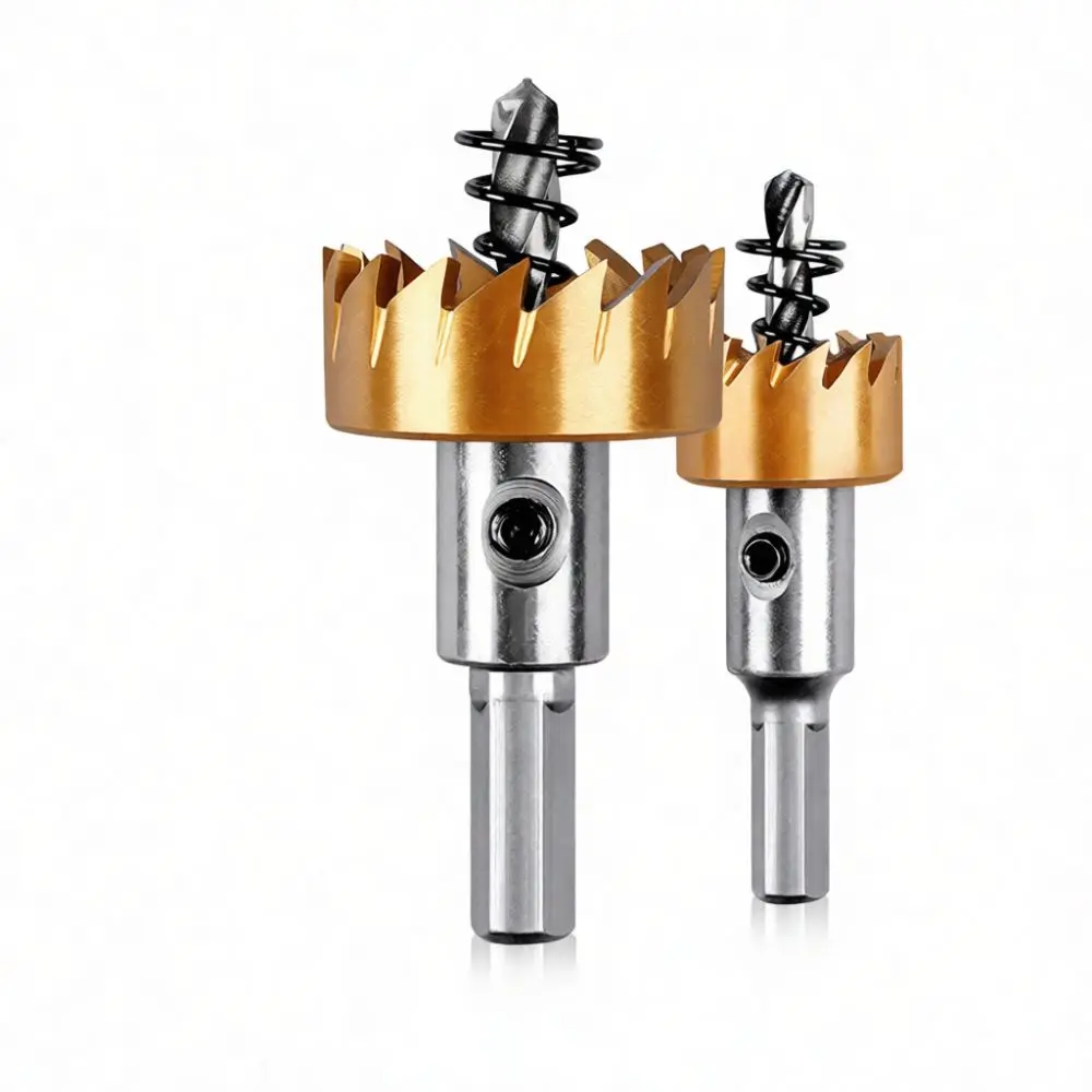 HSS Cobalt Titanium Plated Metal Drilling Opener Hole Saw Tool Stainless Steel Cutter For Aluminum Alloy Iron Sheet