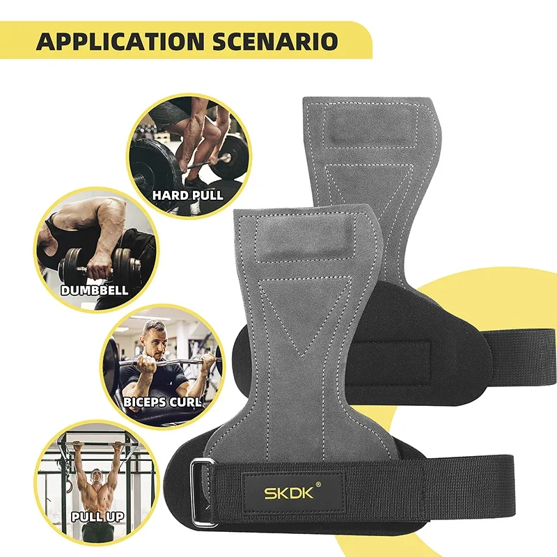 Fitness Handschuhe Aus Rindsleder Für Krafttraining Und Grip_voghion.com