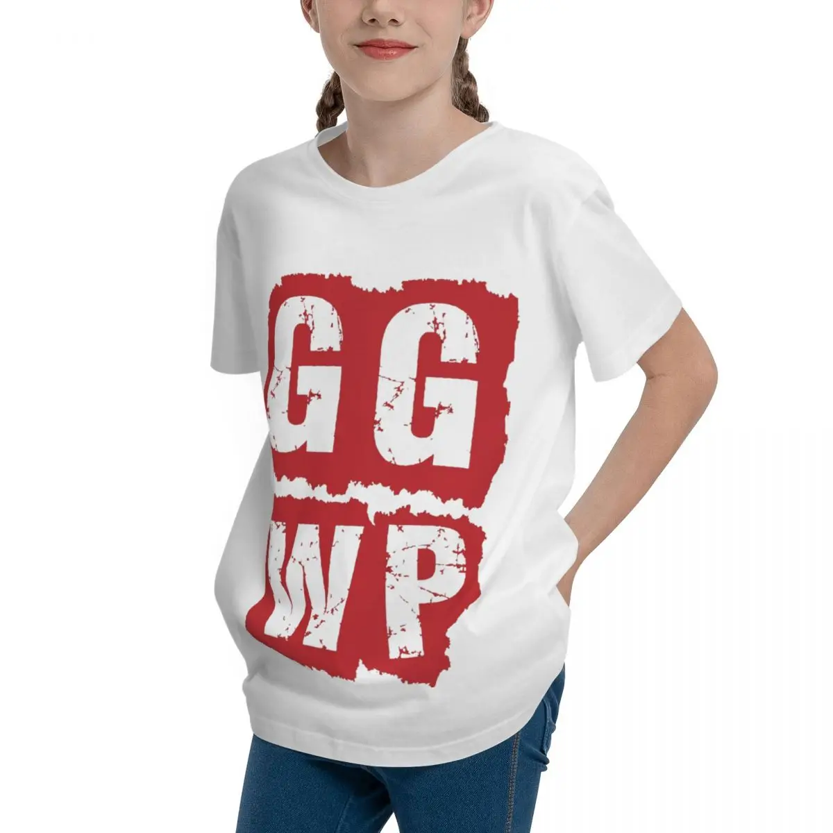 Teeanger Basic Short Sleeve T-Shirt GG WP Classic For Sale HarajukuHigh quality Tees Creative Funny Joke Teeanger