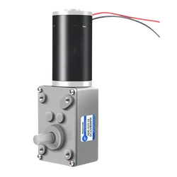 5840 31ZY 12/24V Reduction Motor 7rpm-470rpm 70kg/cm Large Torque High Power Worm Gear DC Motor Rotating Table Door Self-lock
