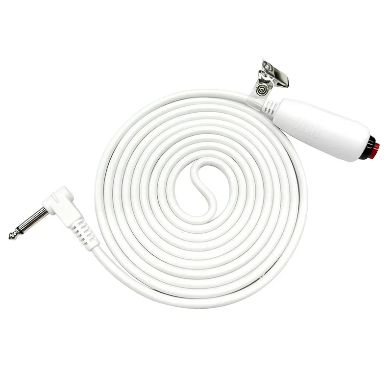 Right Angle Red Button Normally Open Nurse Call Cable Cord With Switch Lock fast shipping