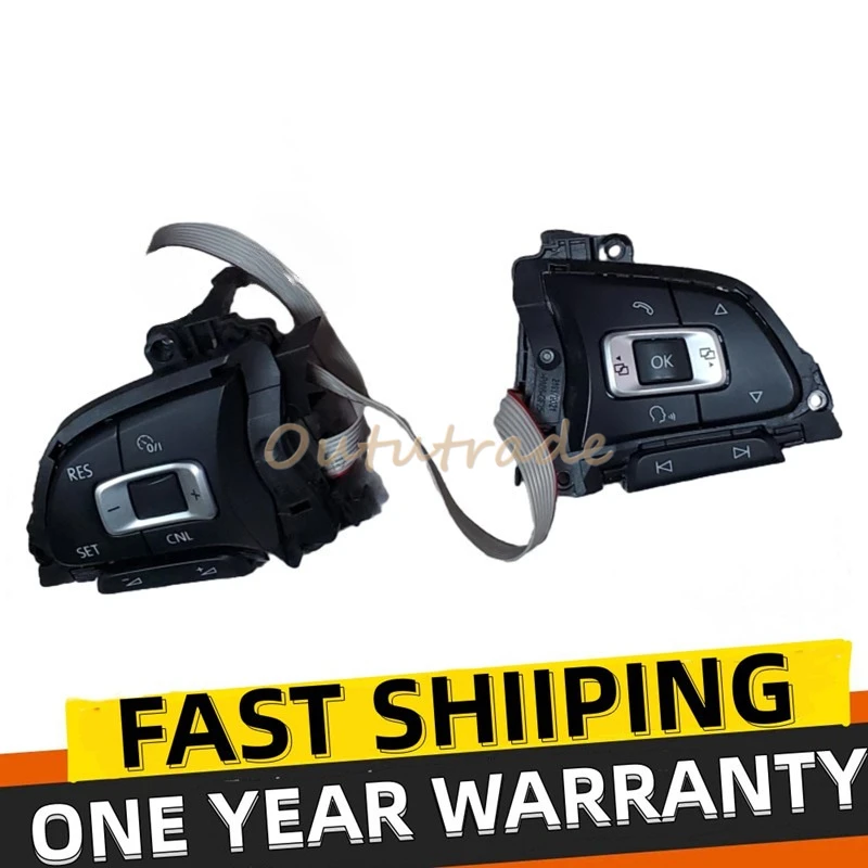 

5G0959442P MFSW CNL Multifunctional Steering Wheel Button Key Cruise Control Switch fit for Volkswagen VW Golf 7 MK7 E-golf