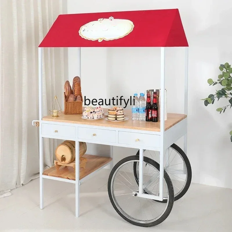 

yj5 Grilled sausage, baked balls, drinks, sales cart promotion, scenic spot sales supermarket night market cart