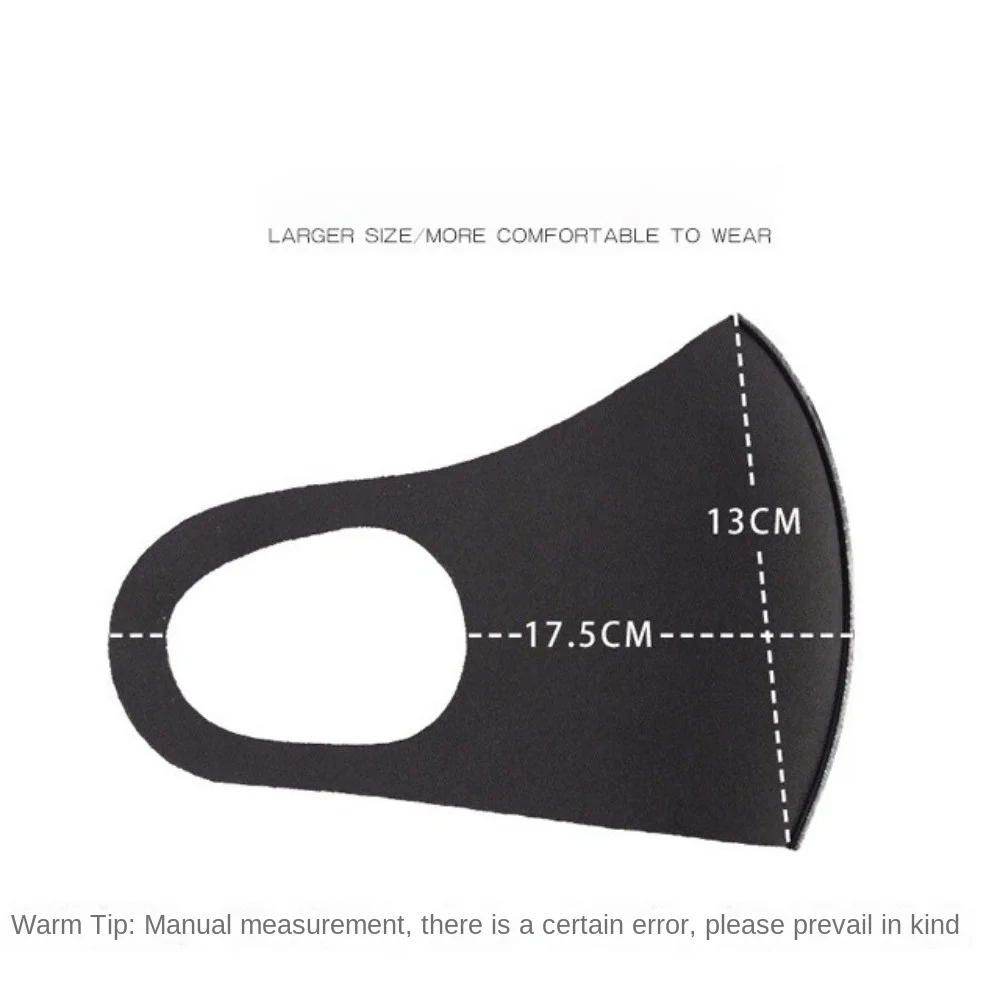 New Breathable Ice Silk Mask Anti-UV Dustproof Riding Face Mask Washable Face Cover Scarf Gift