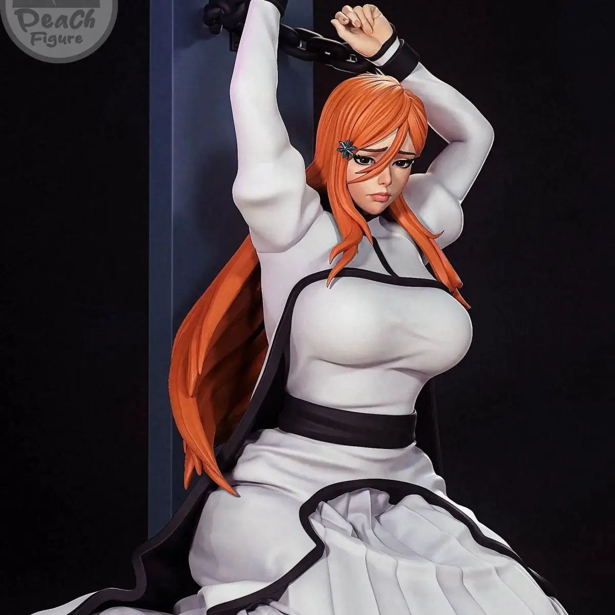 1/24 مقياس موضع الركوع 60 مللي متر الشكل الموت الله إينوي Orihime تجميع أطقم منمذجة المفكك غير مصبوغ ثلاثية الأبعاد لعبة الطباعة 1297