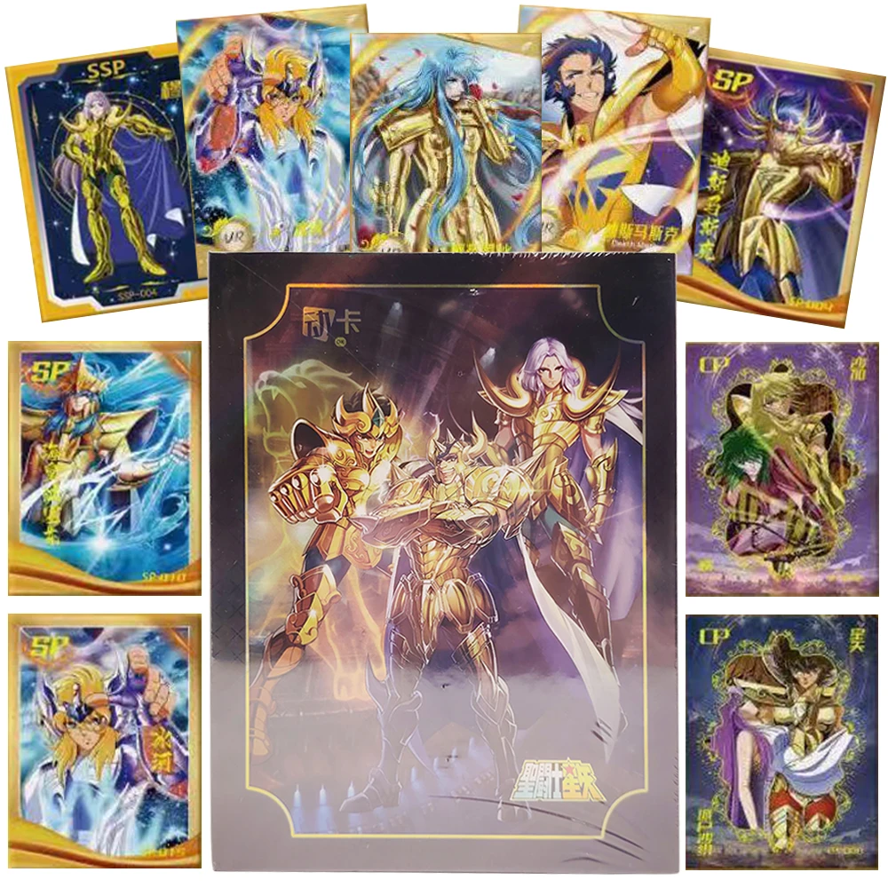 

Коллекционная карта Saint Seiya, детская любимая горячая кровь, фэнтезийная боевая аниме, креативная карта с персонажами, высококачественные игрушки, подарки