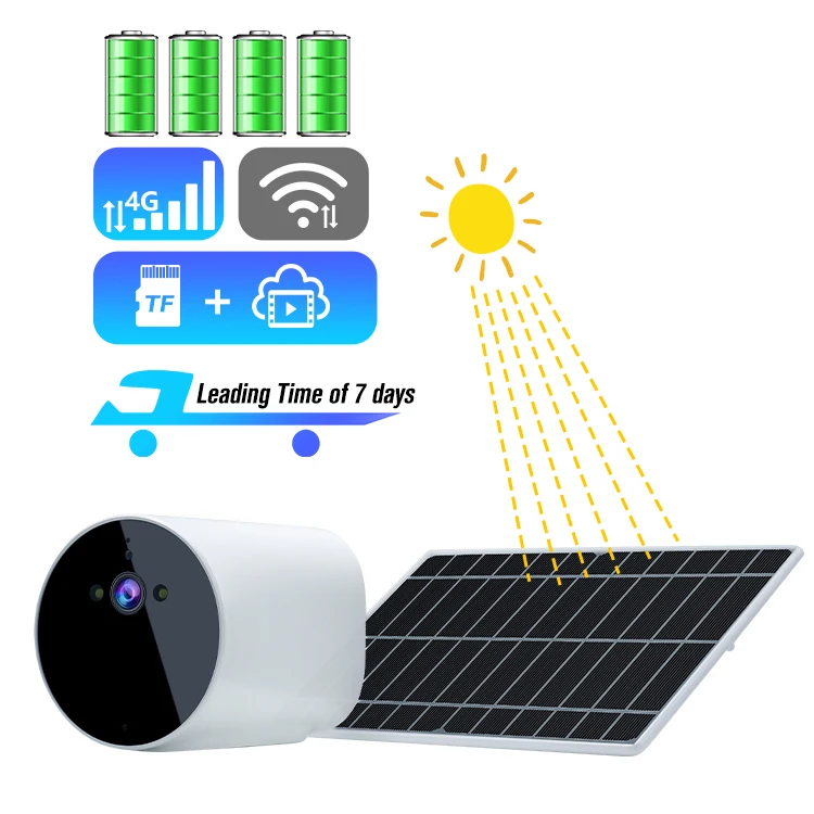 

Онлайн HD Экшн Панорамная Панорамная Тропа Водонепроницаемая 4K Домашняя Безопасность Беспроводная Wi-Fi Солнечная Камера Cctv