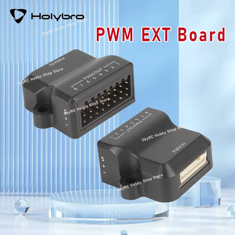 Holybro PWM EXT-8P Expansion Board - MAIN/I/O AUX/FMU Outputs for Pixhawk Series Baseboard