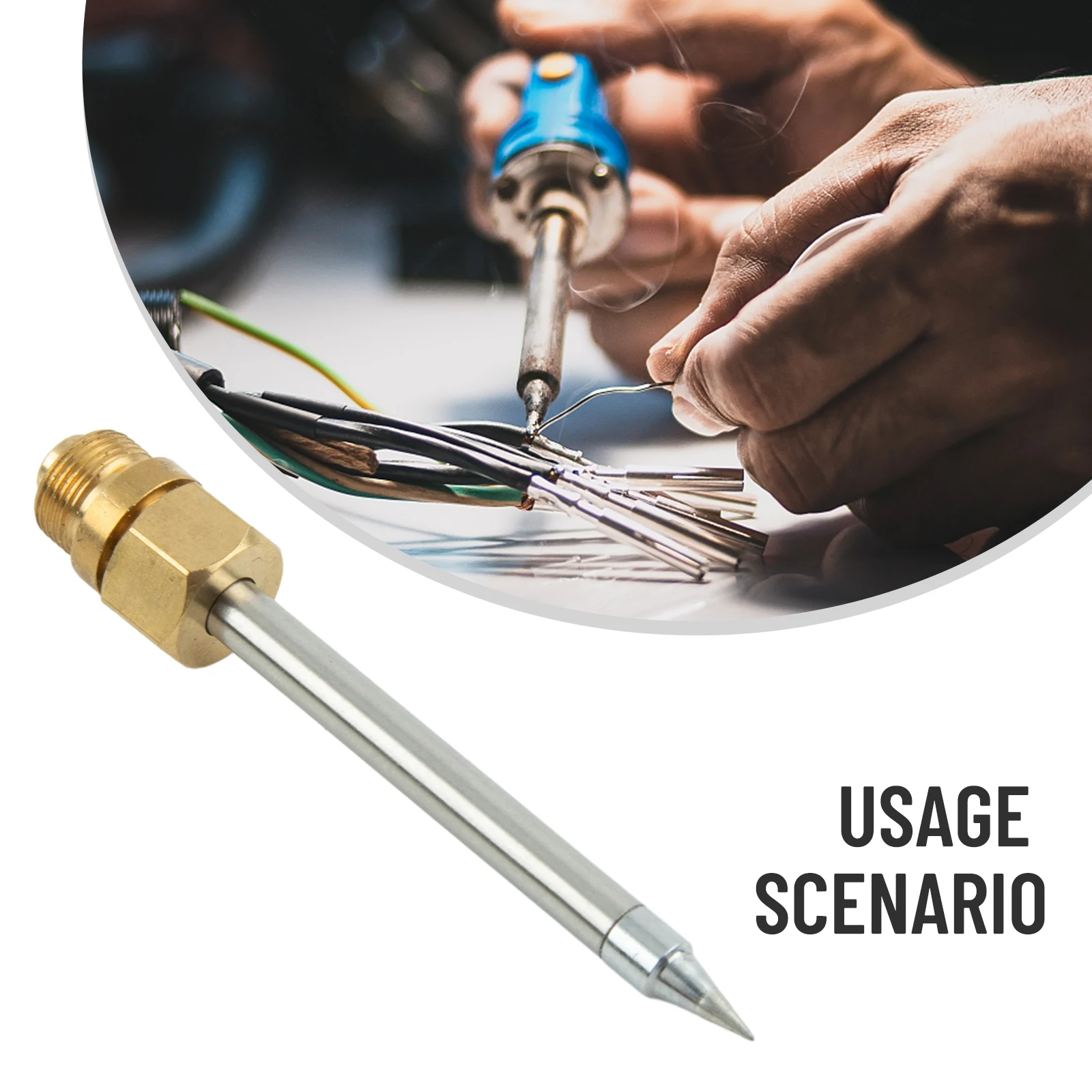 

USB Charging Soldering Iron 5V 8-10W Adjustable Temperature Iron Kit OR Tip Essential Tools For Living In The Home Room