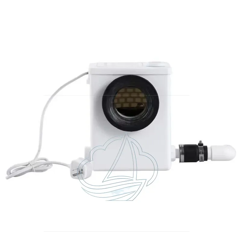 500W Electric Toilet Sewage Macerator Pump, Household Automatic Wastewater Lifter with Integrated Crushing Discharge