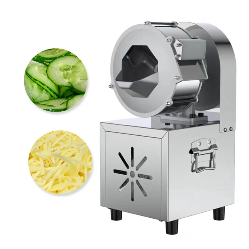 Multi-functional vegetable cutting machine potato slicing carrot slicer machine onion dicer cube cut industrial vegetable cutter