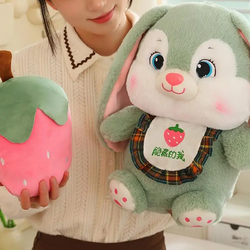 ffed Stuffed Animal 9inch Fruit Animal Doll کو آلیشان کھلونا میں تبدیل کر دیا گیا Huggable Soft Cute Stuffed Animal جو میں بدل جاتا ہے