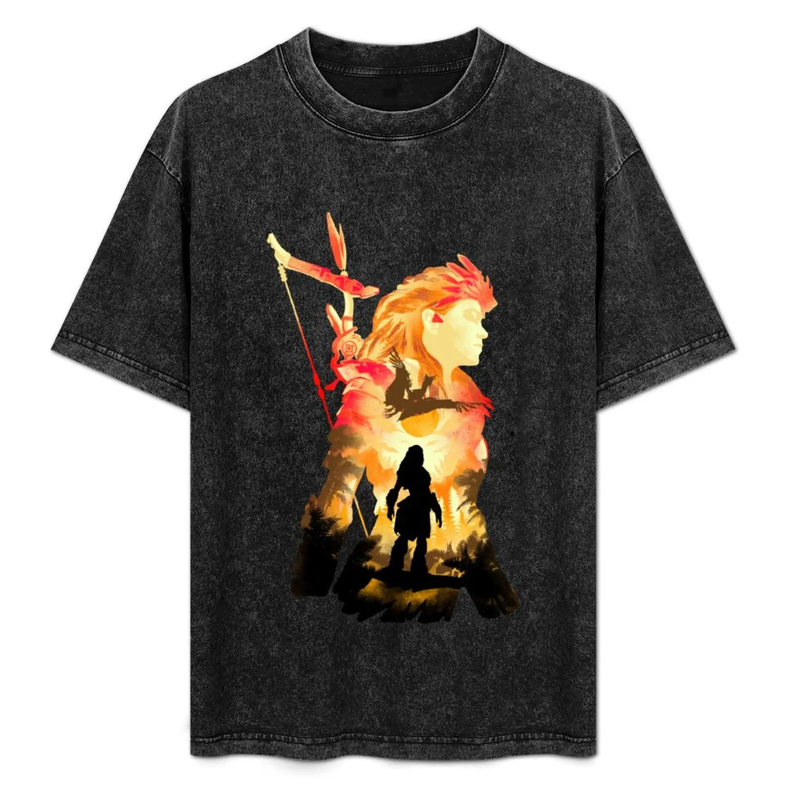 

Beautiful Model Horizon Action Game Dawn Zero Gifts Music Fan T-Shirt basketball graphic tees summer tops Blouse mens t shirts