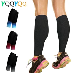 1Pair Calf Compression Sleeves Running Leg Compression Sleeve 20-30mmHg Compression Socks for Shin Splint For Men Women