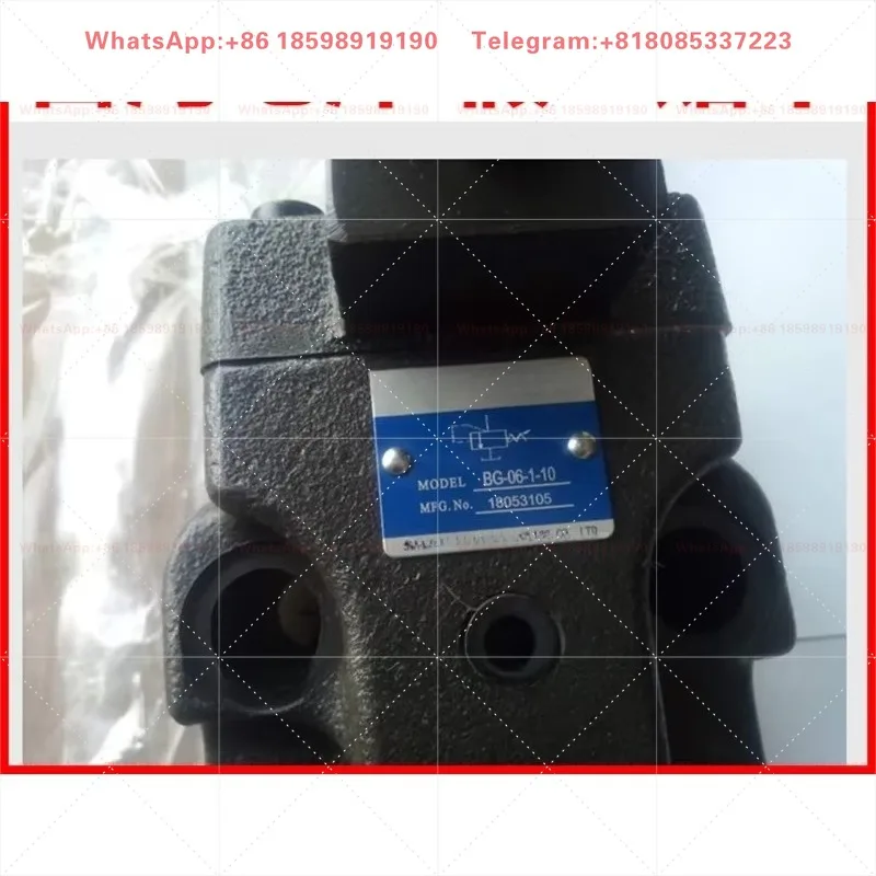 1 piece suitable for Válvula de contrapresión, válvula de desbordamiento BG-03-1-NE-10 E BG-06-1-10 2 3 20