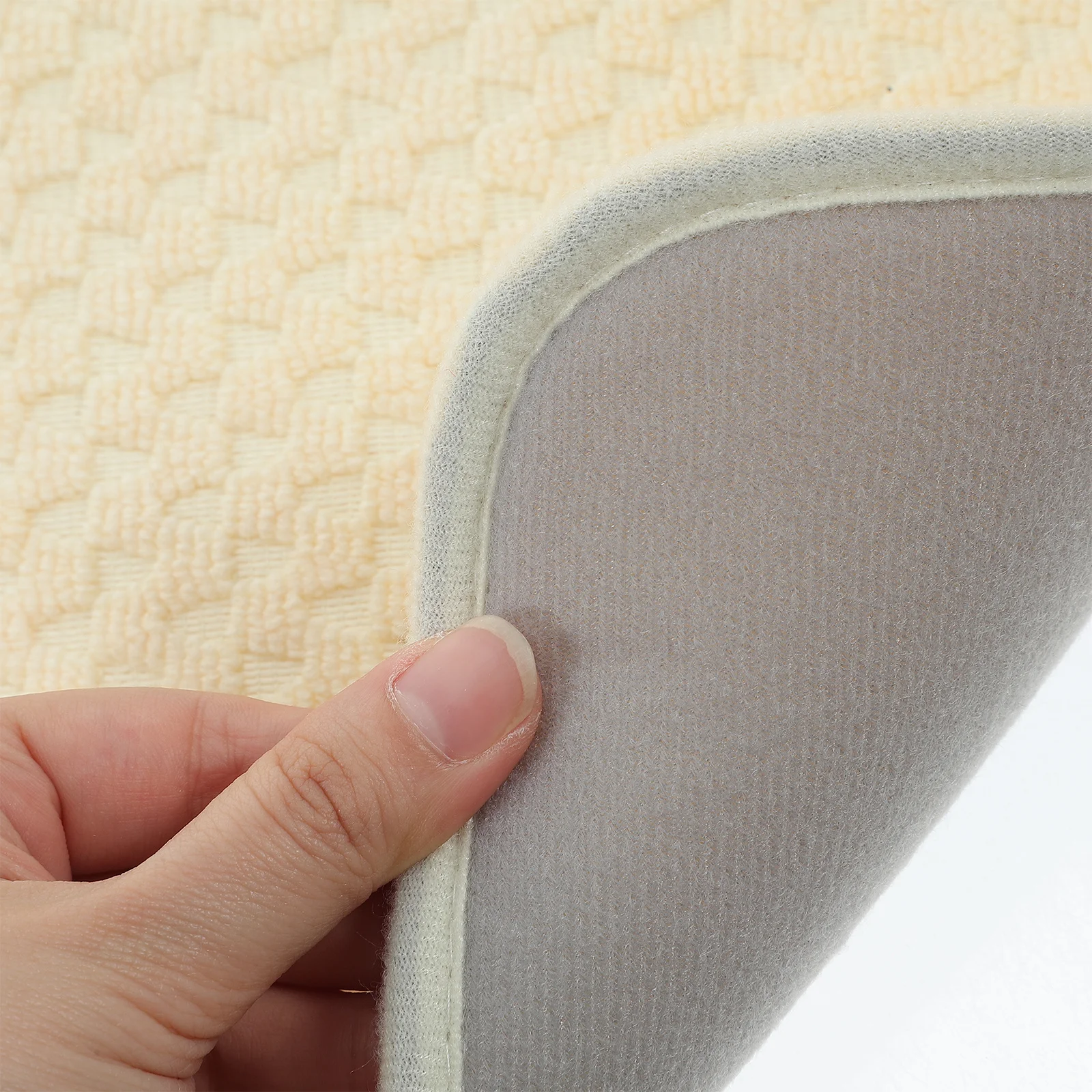 

Kitchen Drying Mat Microfiber Water Absorbing Heat Resistant Cutlery Practical Washable Household Drying Pad Kitchen Mat