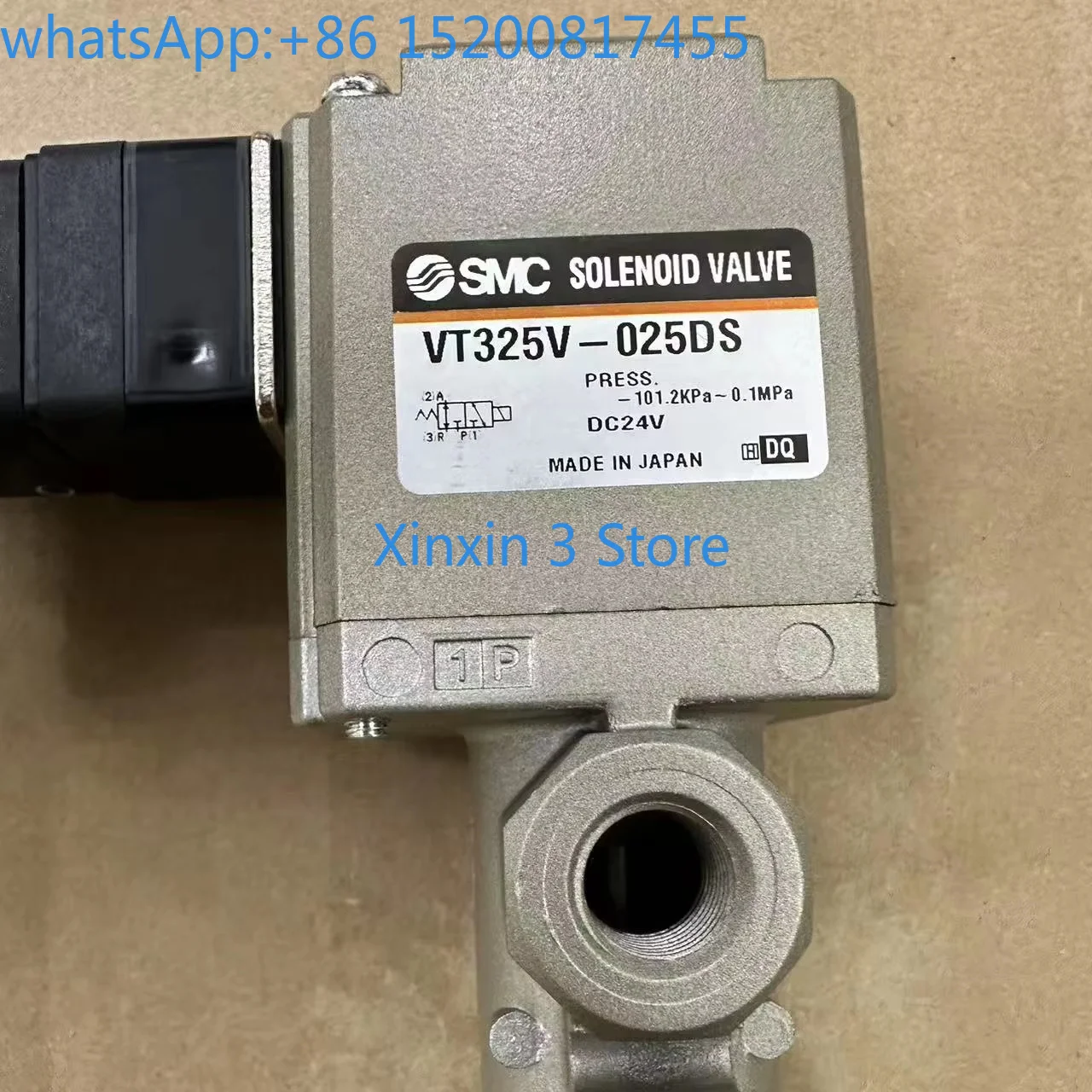 Original   VT325V-025DS Three-way Vacuum Solenoid Valve Direct Acting Booster Valve with Brass Seal