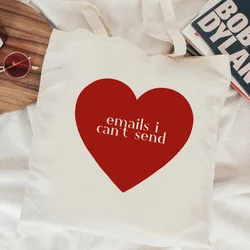Sabrina Carpenter shopping bag bolsas de tela recycle bag cotton handbag shopper bag cloth reusable bolsas ecologicas sac tissu