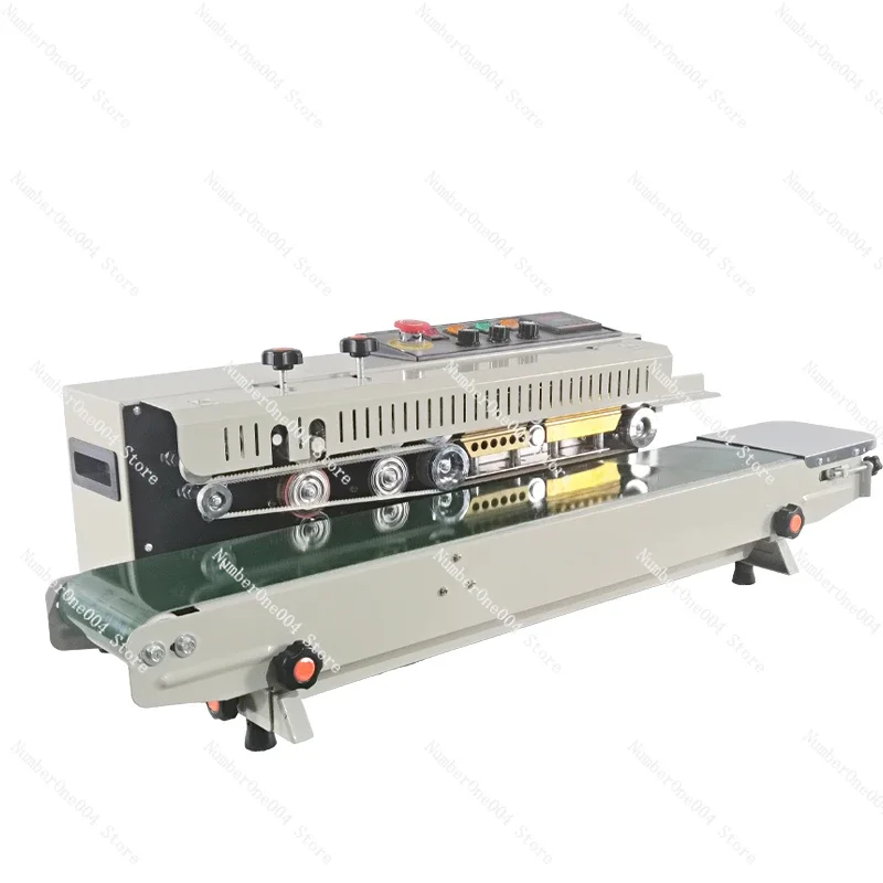 FRD-1000 Sealing Machine Commercial Automatic Continuous Sealing Machine Ink Roller Pad Printing Colored Printing Machine