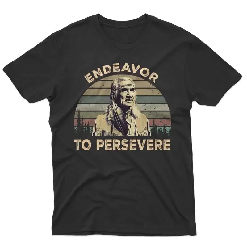 T-shirt vintage Josey Wales Retro Sunset, vente promotionnelle, Endeavour To Persevere