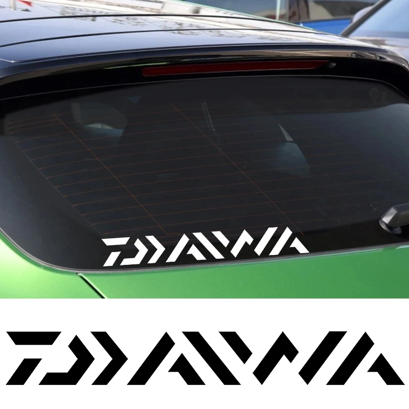 Daiwa JDM Decals Sunscreen Car Decoration Auto Door Bumper Windshield Logo Sport Style Stickers