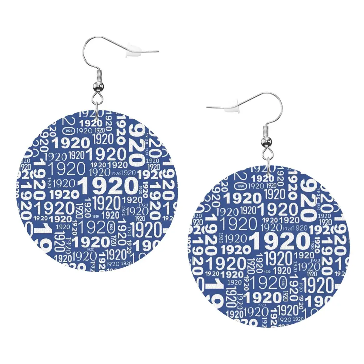 

Custom Drop Dangle Earrings Zeta Phi Beta ZOB Leather Teardrop Earrings PVC Leather for Gifts Dainty Jewelry